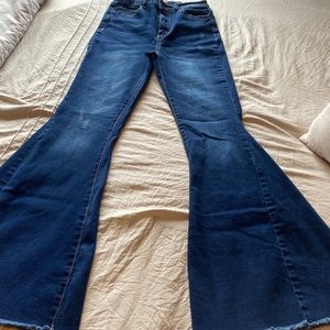 Bell bottom jeans